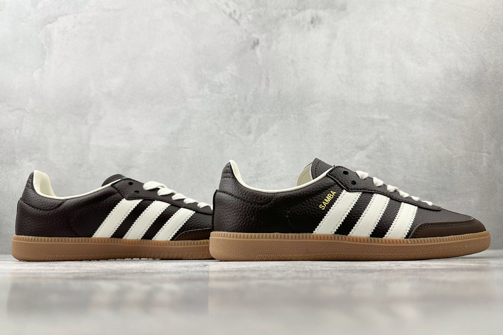 210 平台爆款 adidas originals SAMBA 深棕色 JR0891
