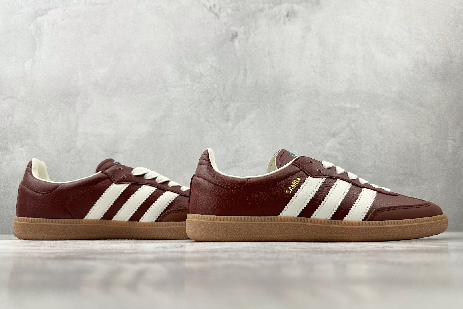 平台爆款 adidas originals SAMBA 棕色 JR0892