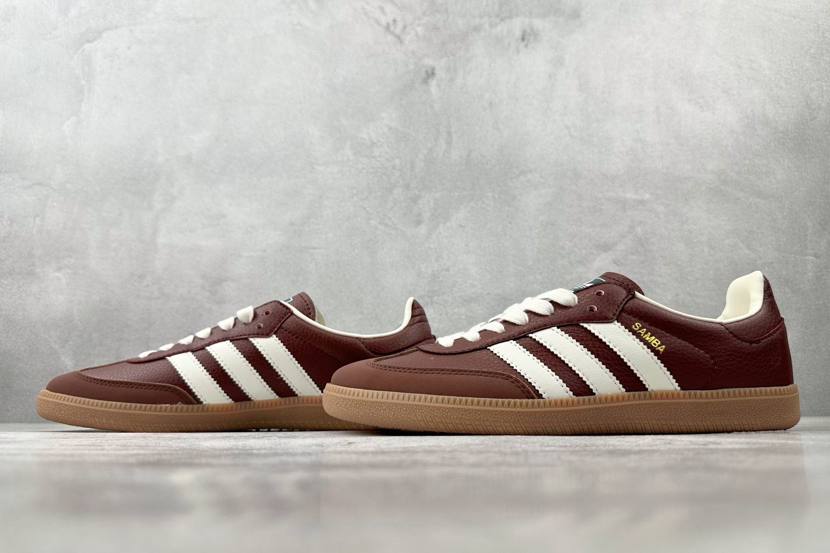平台爆款 adidas originals SAMBA 棕色 JR0892