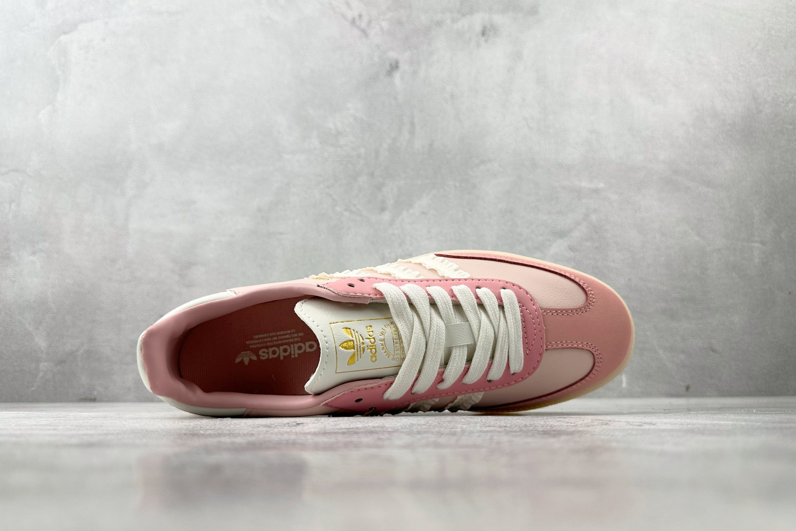 210 平台爆款 adidas originals SAMBA 粉色 JR8830