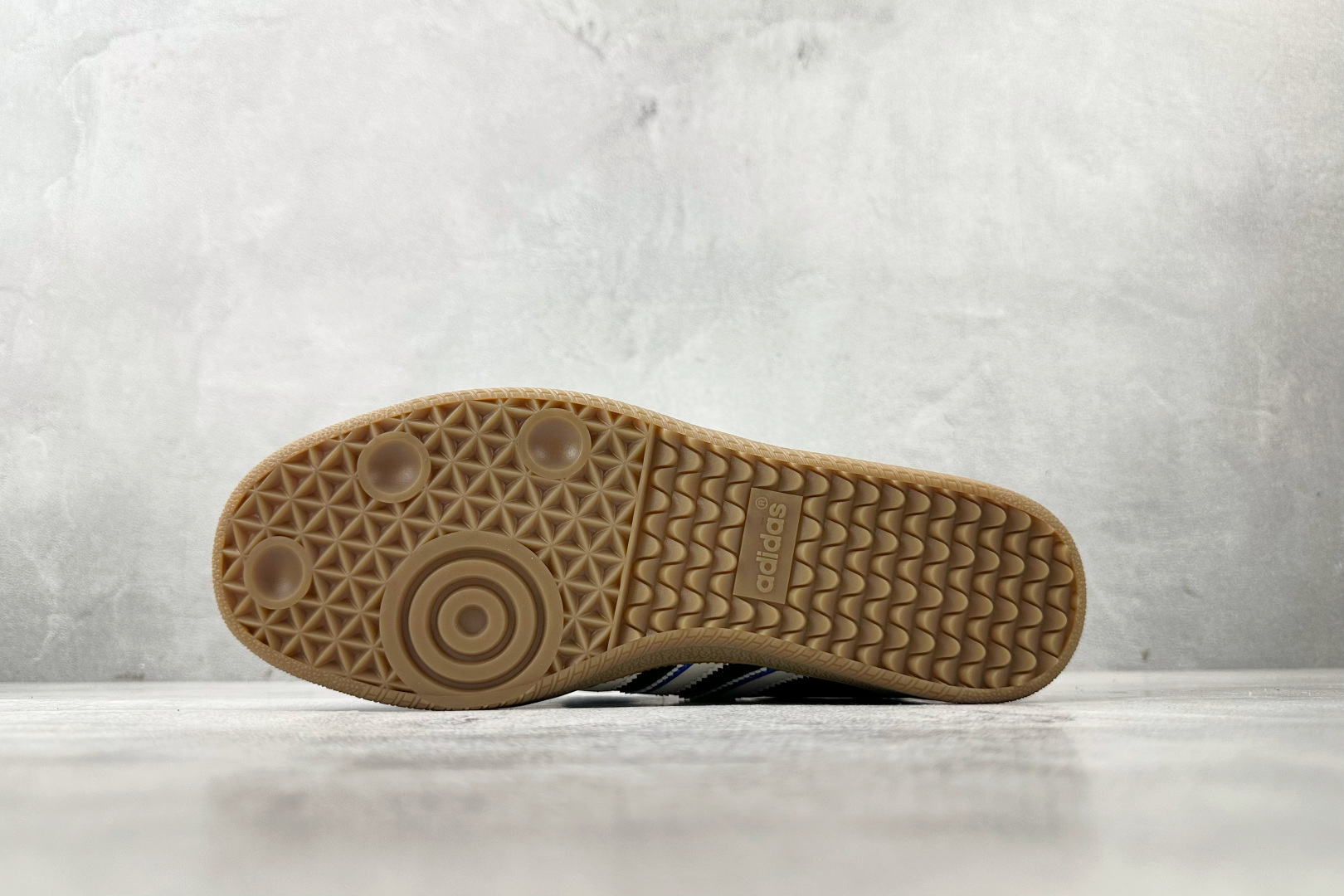 210 平台爆款 adidas originals Samba Long Tongue 黑蓝色 JQ5125