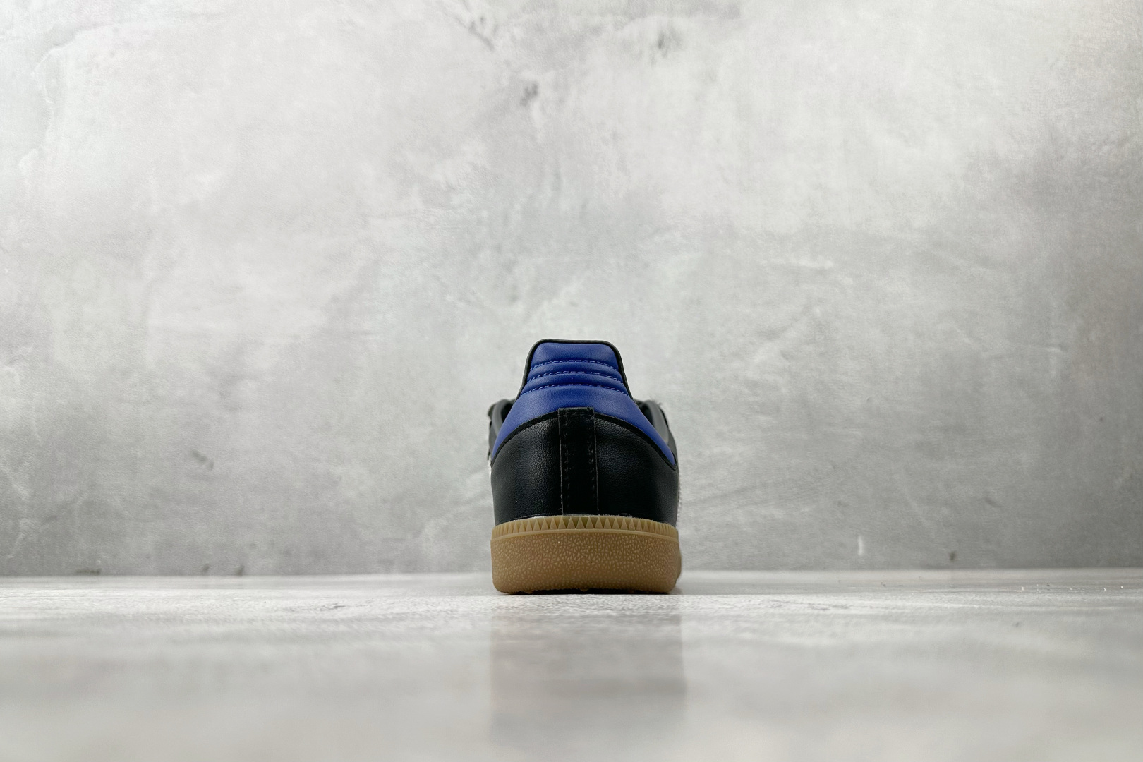 210 平台爆款 adidas originals Samba Long Tongue 黑蓝色 JQ5125