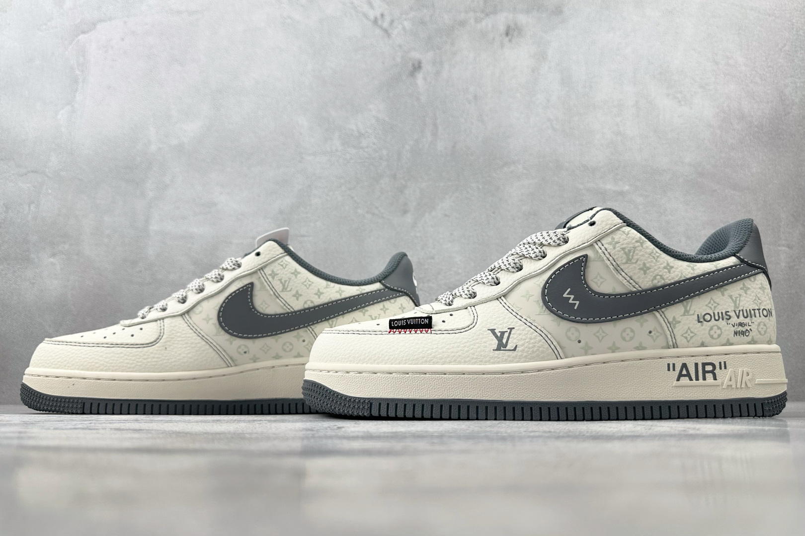 Nike Air Force 1 07 LV 联名 米白灰 CX5050-Y08-莆田鞋,莆田鞋货源,高仿鞋,高仿鞋货源,安福档口,莆田高仿鞋,莆田鞋批发,高仿鞋批发,莆田高仿运动鞋,高仿运动鞋,莆田运动鞋 Nike Air Force 1 07 LV 联名 米白灰 CX5050-Y08