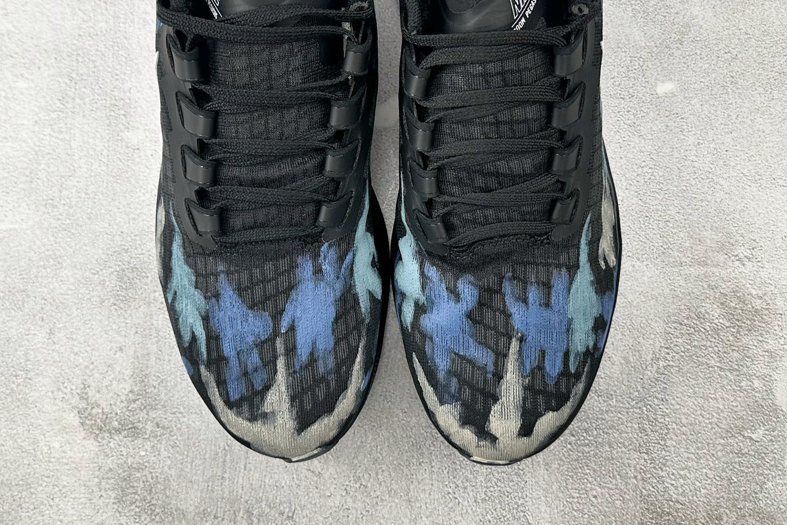 定制球鞋 Nike Pegasus 37 威武之师 黑蓝 BQ9647-200