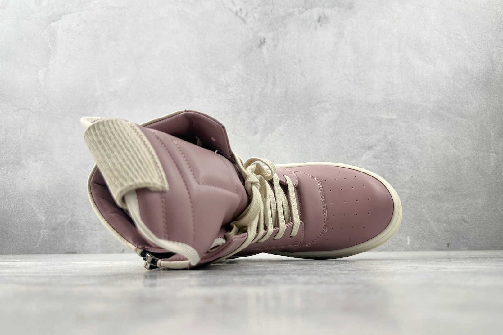 520 RICK OWENS/RO Geobasket 粉白色 RU01D3894LCO-6311