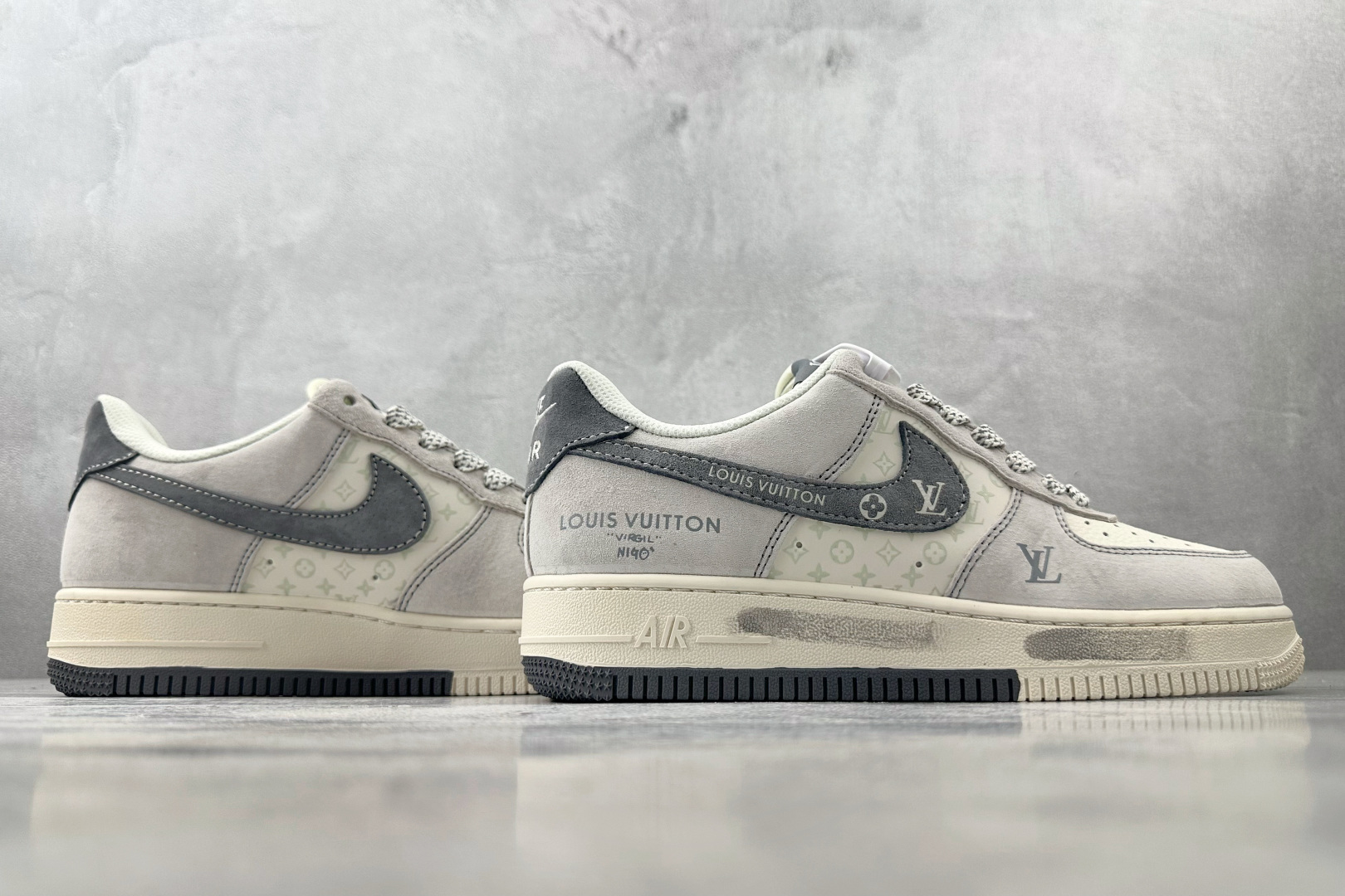 Nike Air Force 1 07 LV 联名 米白灰 CX5050-Y07