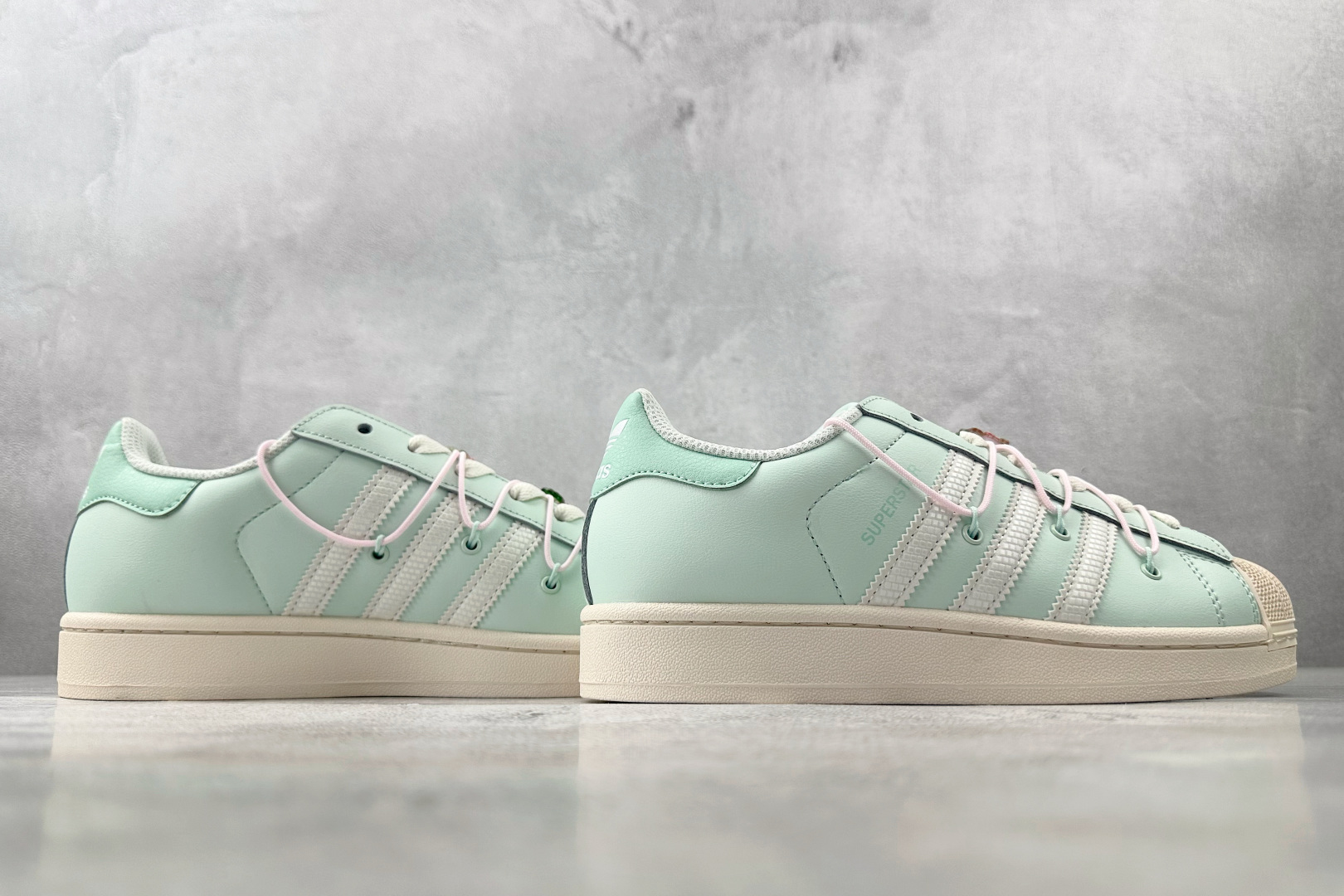 170 平台爆款 adidas originals Superstar 2 绿色 JR1333