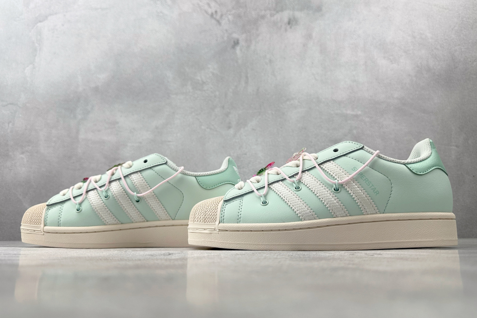 170 平台爆款 adidas originals Superstar 2 绿色 JR1333