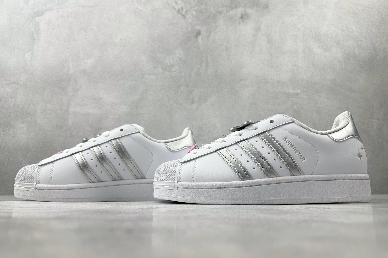 170 平台爆款 adidas originals Superstar 白银色 JQ8777