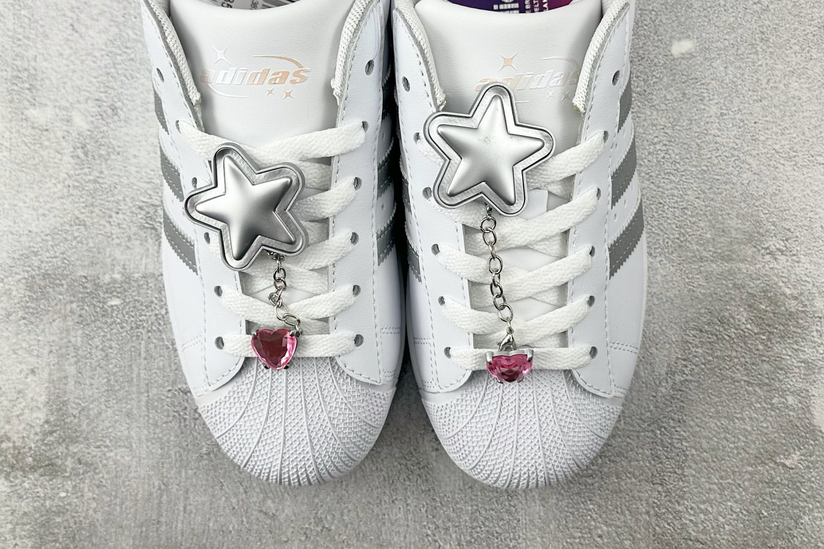 170 平台爆款 adidas originals Superstar 白银色 JQ8777