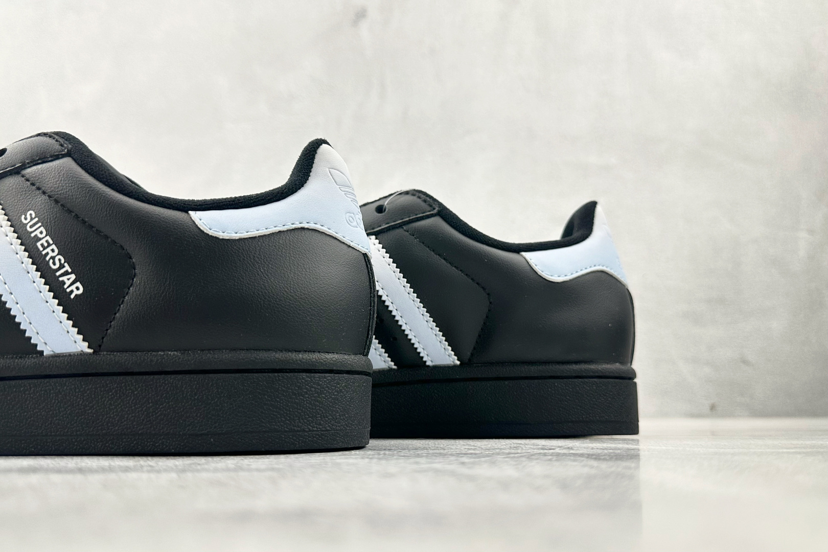 平台爆款 定制球鞋 adidas originals Superstar 2 碎冰蓝黑 JH9977