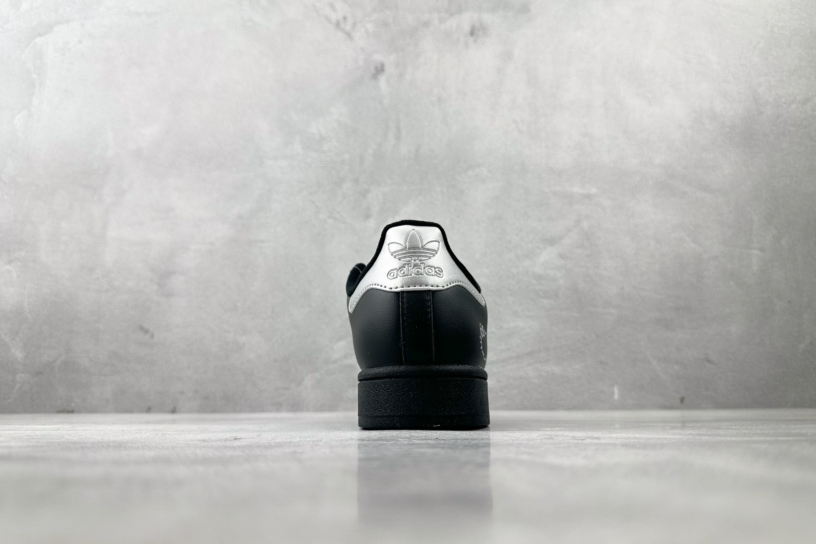 170 平台爆款 定制球鞋 adidas originals Superstar 2 月光喵 黑银 JI0079