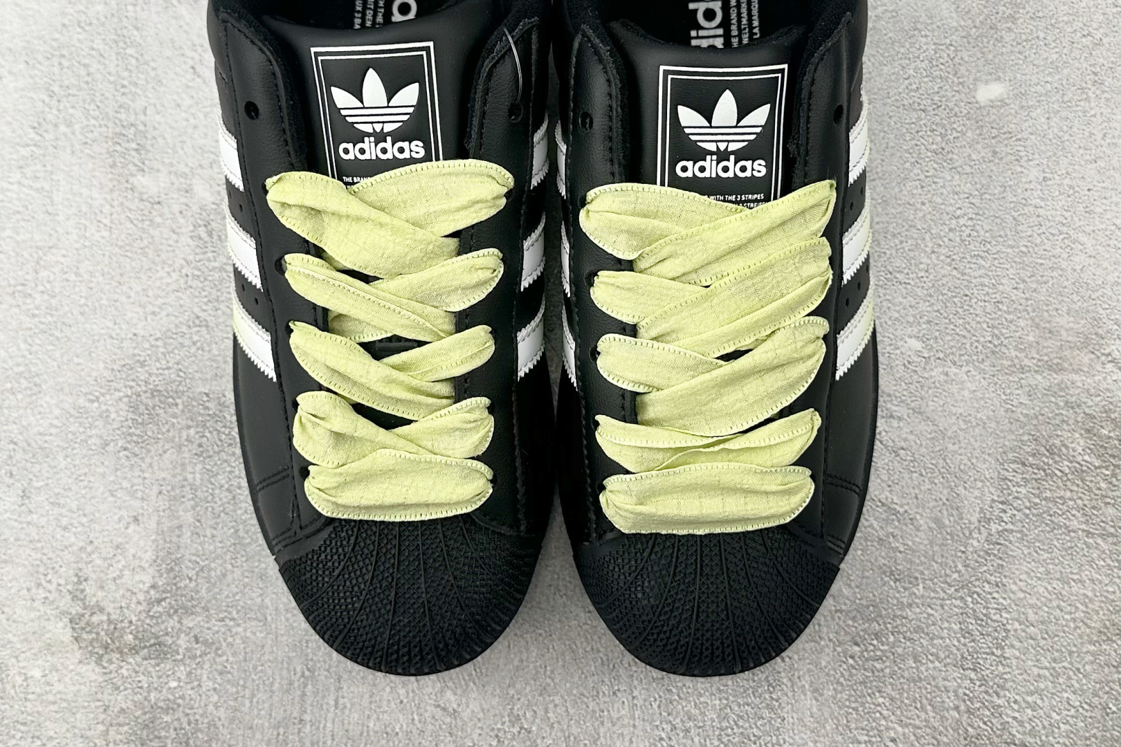 170 平台爆款 定制球鞋 adidas originals Superstar 2 青柠绿 JH9977