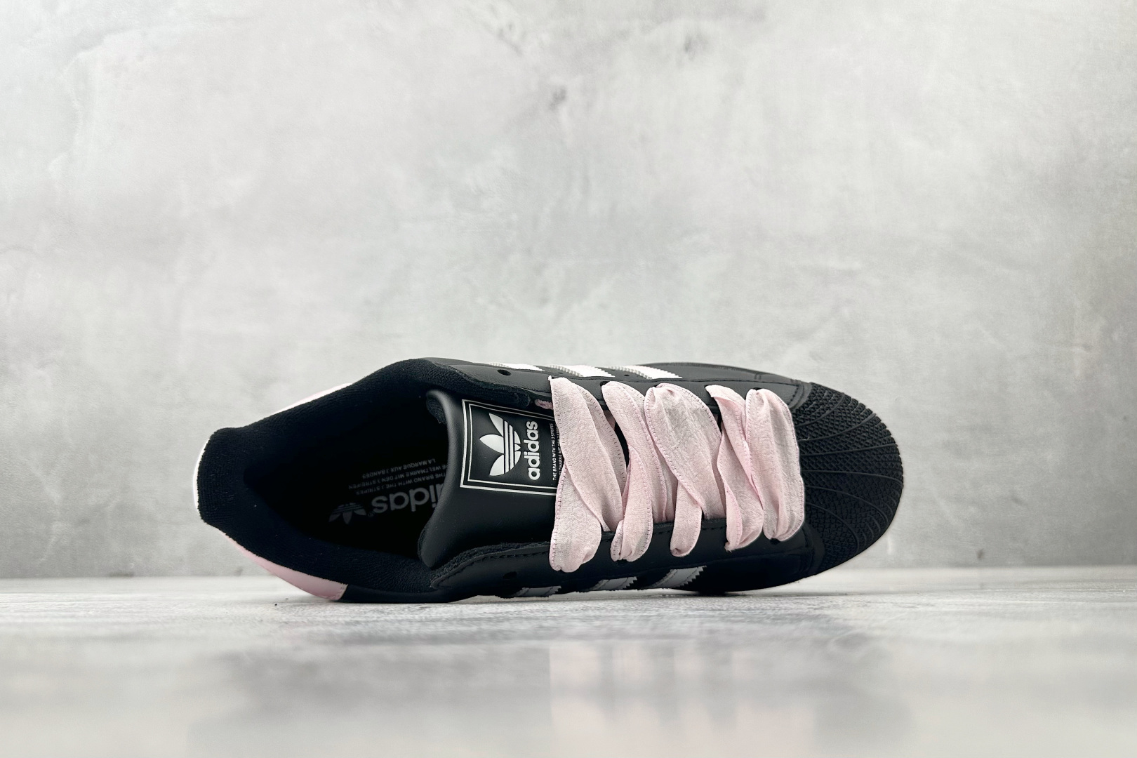 170 平台爆款 定制球鞋 adidas originals Superstar 2 初恋粉桃 黑粉 JH9977