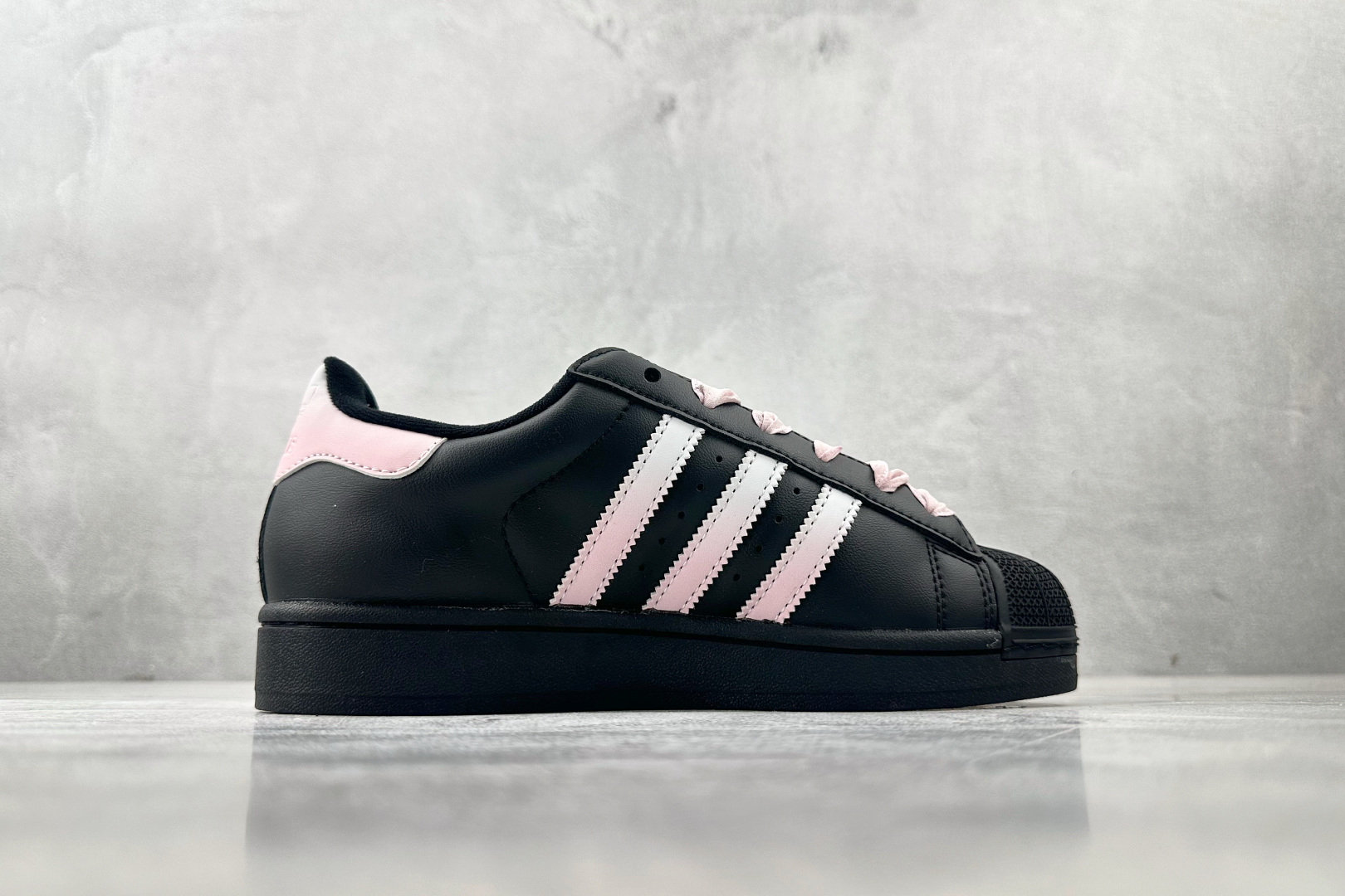 170 平台爆款 定制球鞋 adidas originals Superstar 2 初恋粉桃 黑粉 JH9977