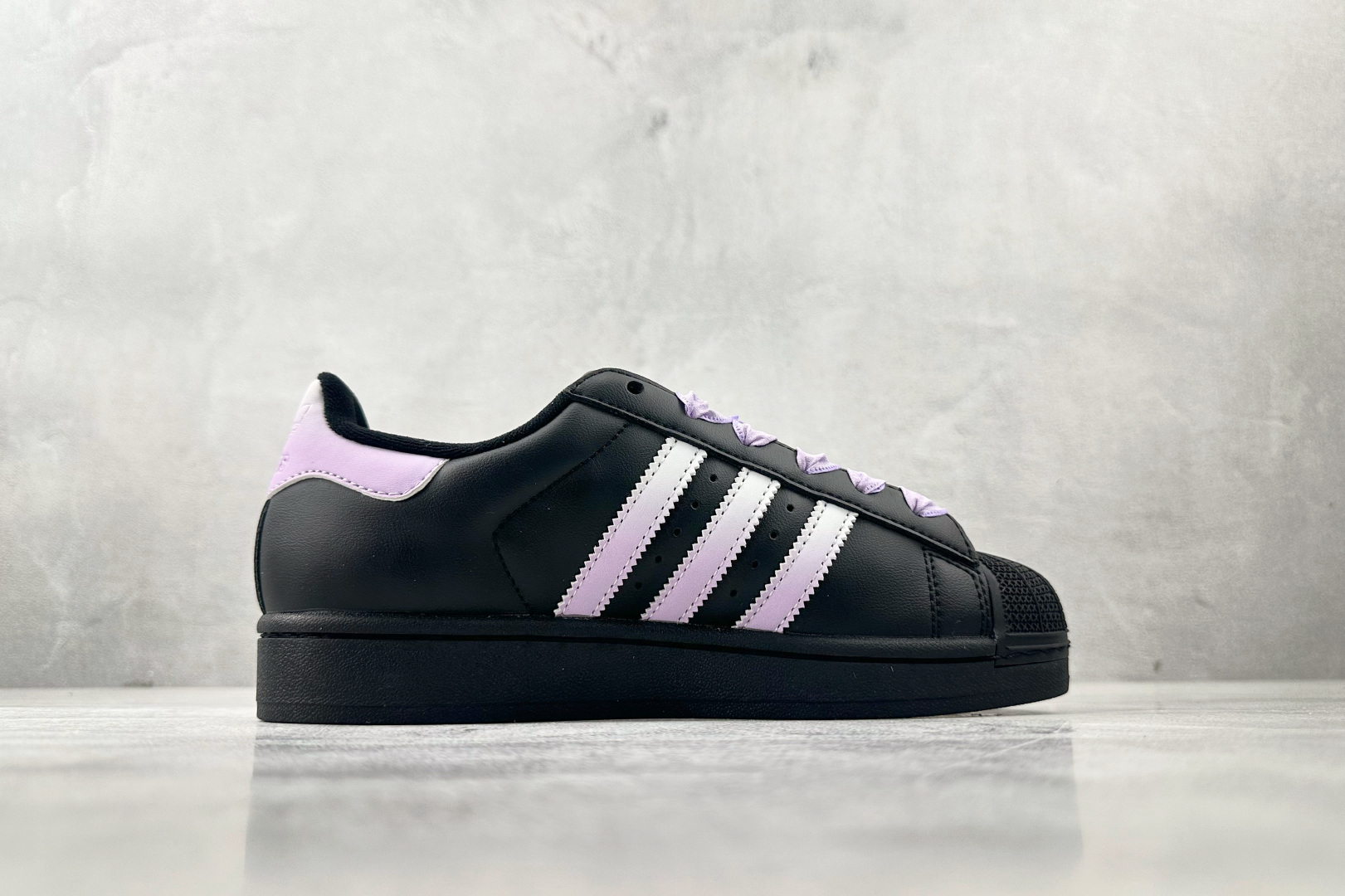 170 平台爆款 定制球鞋 adidas originals Superstar 2 芋泥奶泡 浅紫色 JH9977