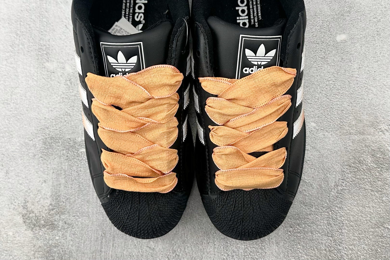 170 平台爆款 定制球鞋 adidas originals Superstar 2 橘子汽水 桔红色 JH9977