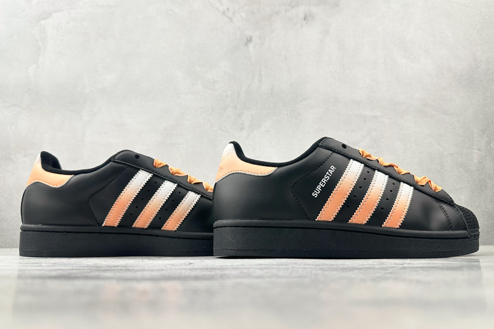 170 平台爆款 定制球鞋 adidas originals Superstar 2 橘子汽水 桔红色 JH9977