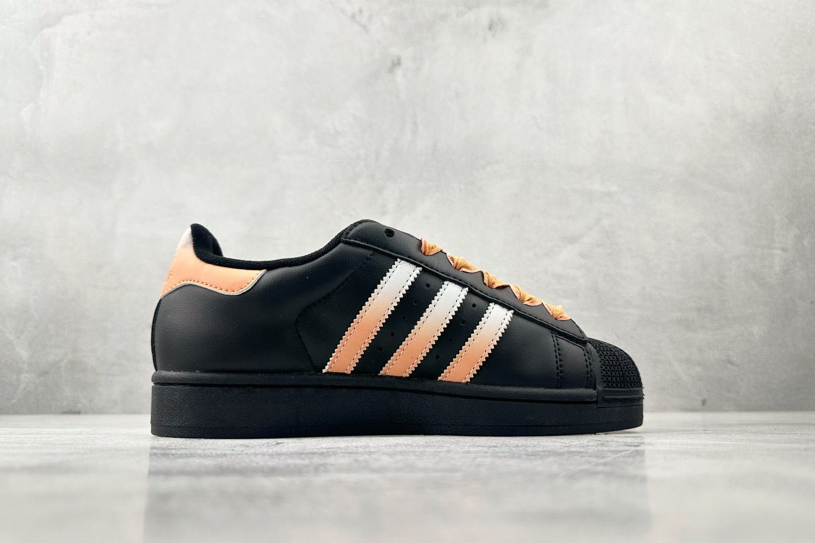 170 平台爆款 定制球鞋 adidas originals Superstar 2 橘子汽水 桔红色 JH9977