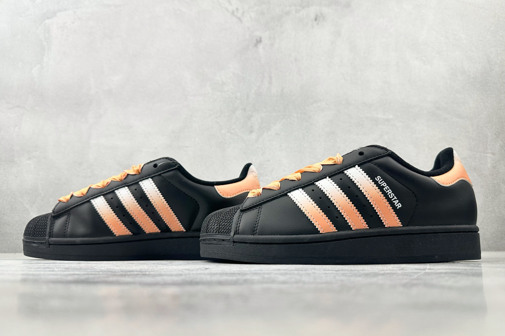 170 平台爆款 定制球鞋 adidas originals Superstar 2 橘子汽水 桔红色 JH9977