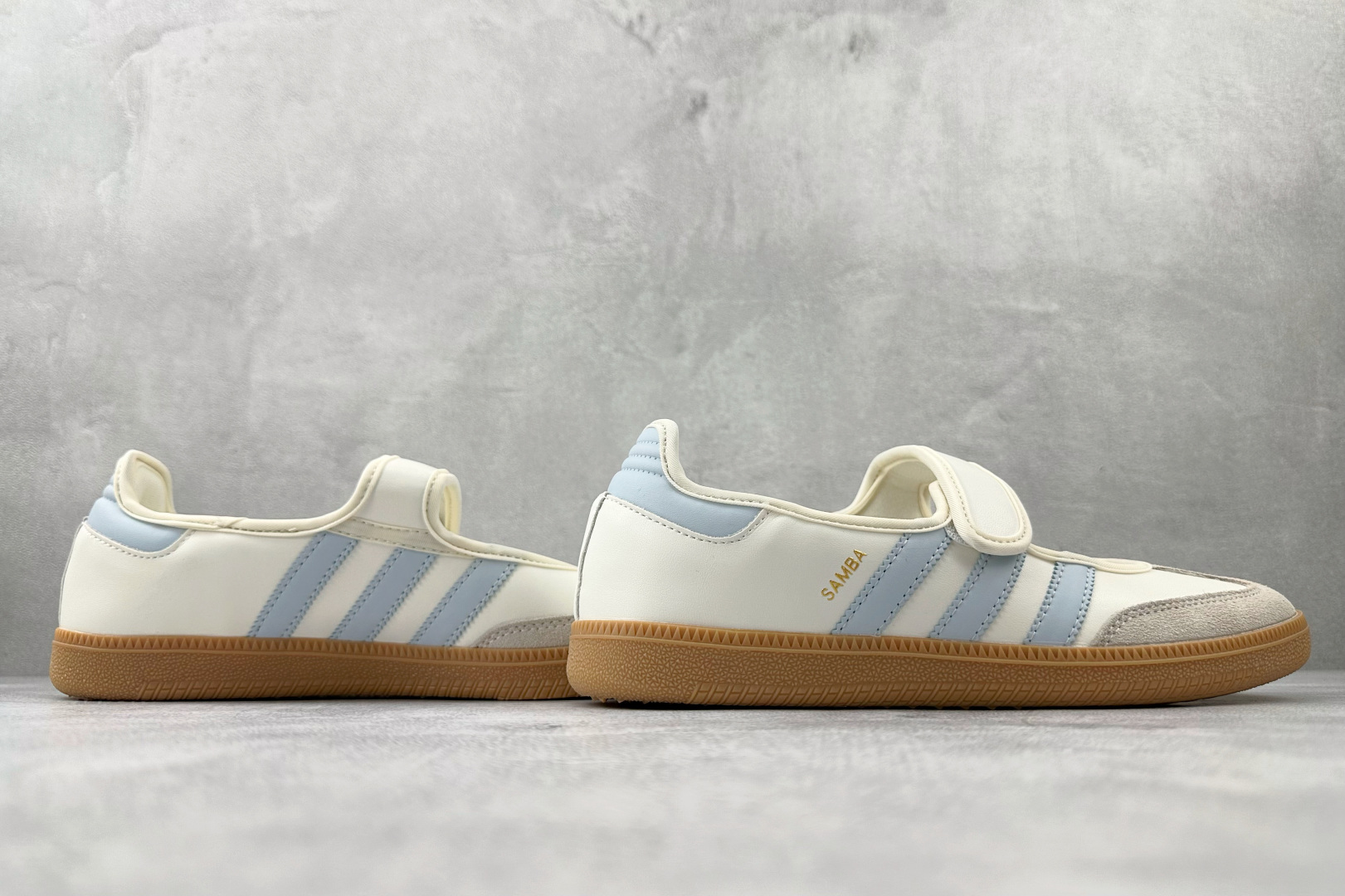 160 adidas originals Samba Jane 白蓝 JR7339