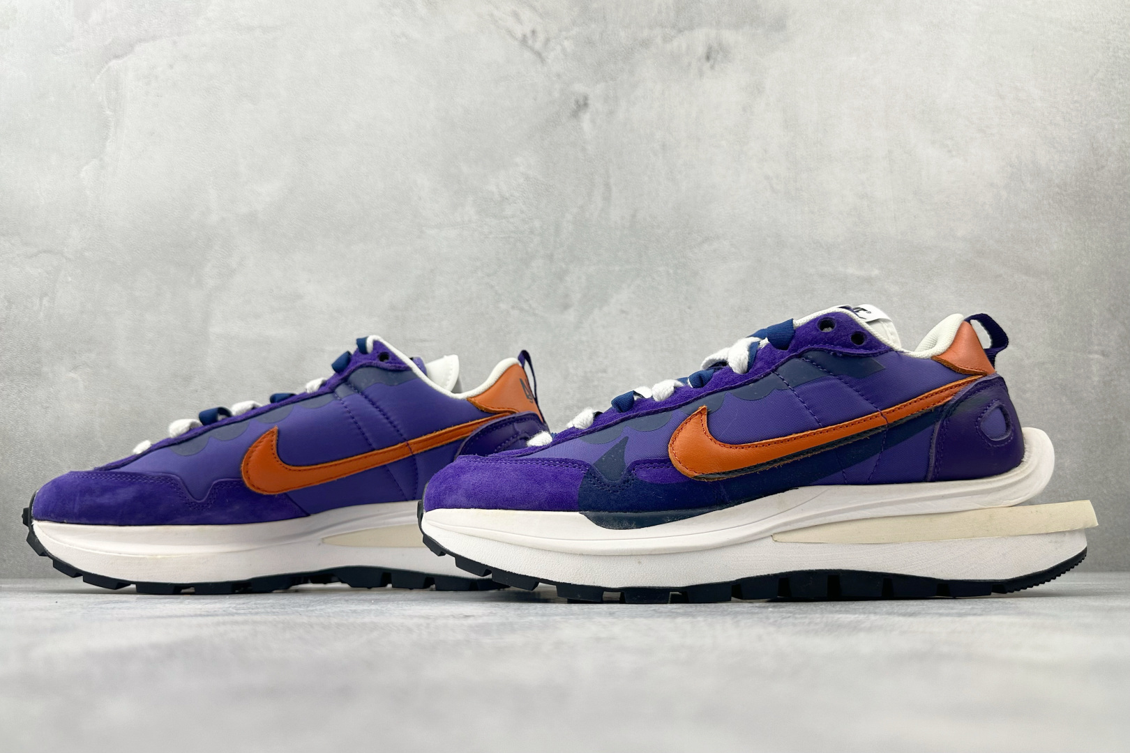 特价 顶级纯原 特价福利 Sacai x Nike VaporWaffle dark iris 紫金货号