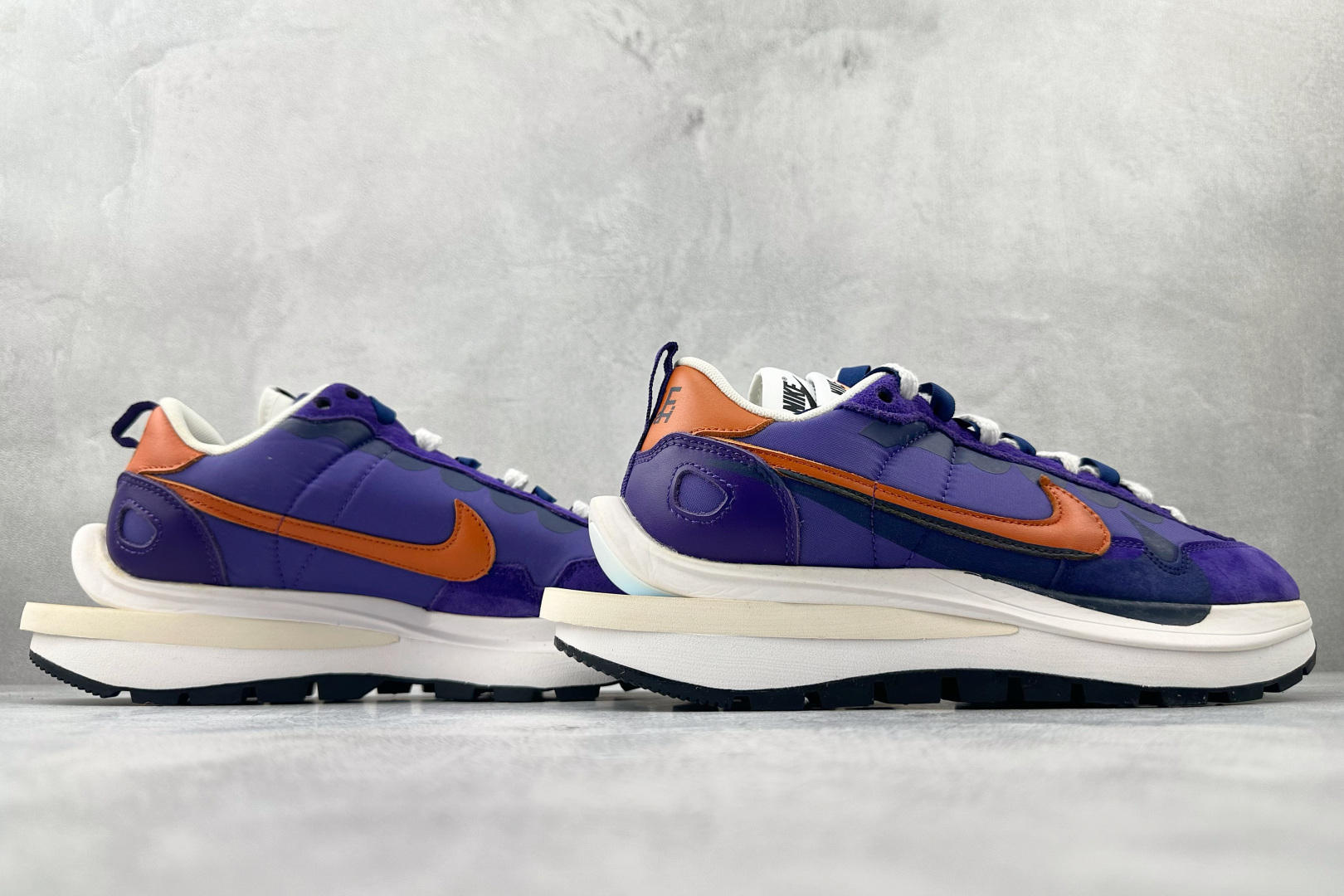 特价 顶级纯原 特价福利 Sacai x Nike VaporWaffle dark iris 紫金货号