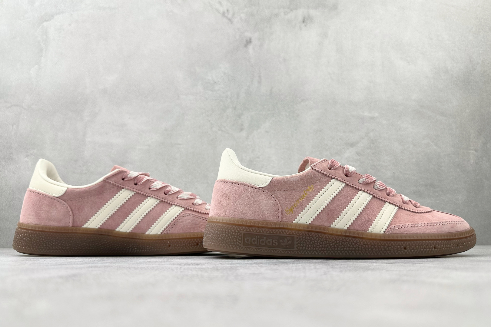 210 adidas originals HANDBALL SPEZIAL 粉白 KJ6305