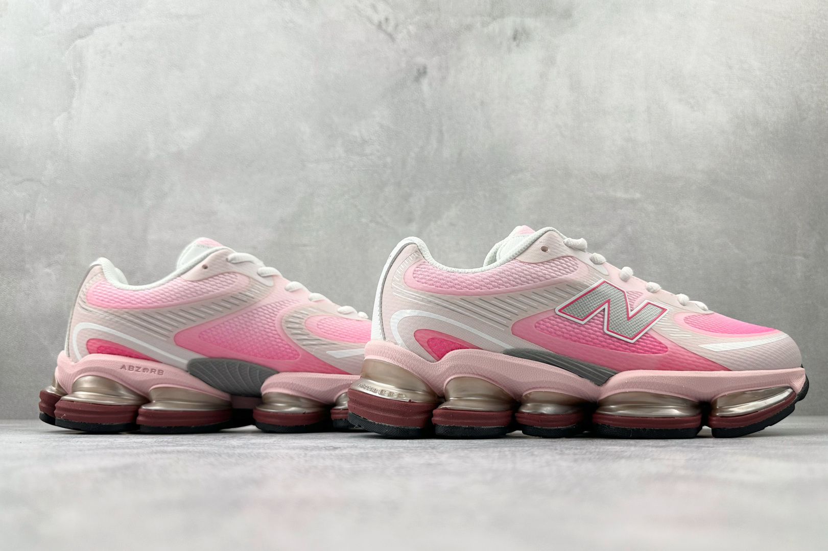 C 版 大厂出品 New Balance ABZORB 2000 粉色货号：U2000。BC尺码：36 