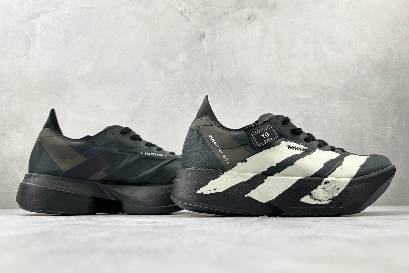 220 Y-3 ADIOS PRO 4 M 黑色 53-JR6655