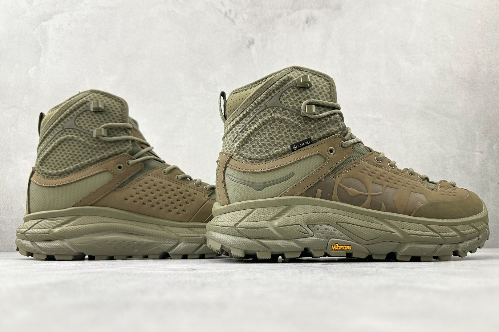 440 平台专供 HOKA ONE ONE Tor Ultra HI 棕绿 1129958-BOIG