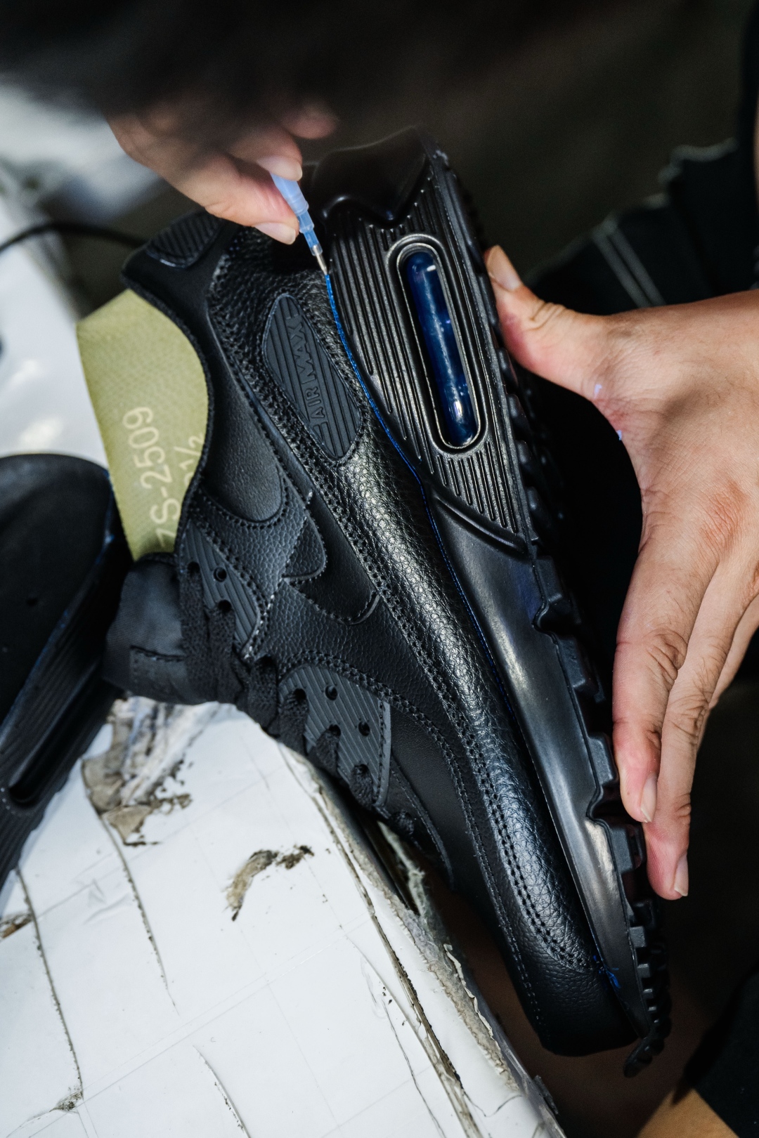 Nike Air Max 90 Black Leather Original Quality, CZ5594-001 2 cmp i1758287176424 7080 0 0