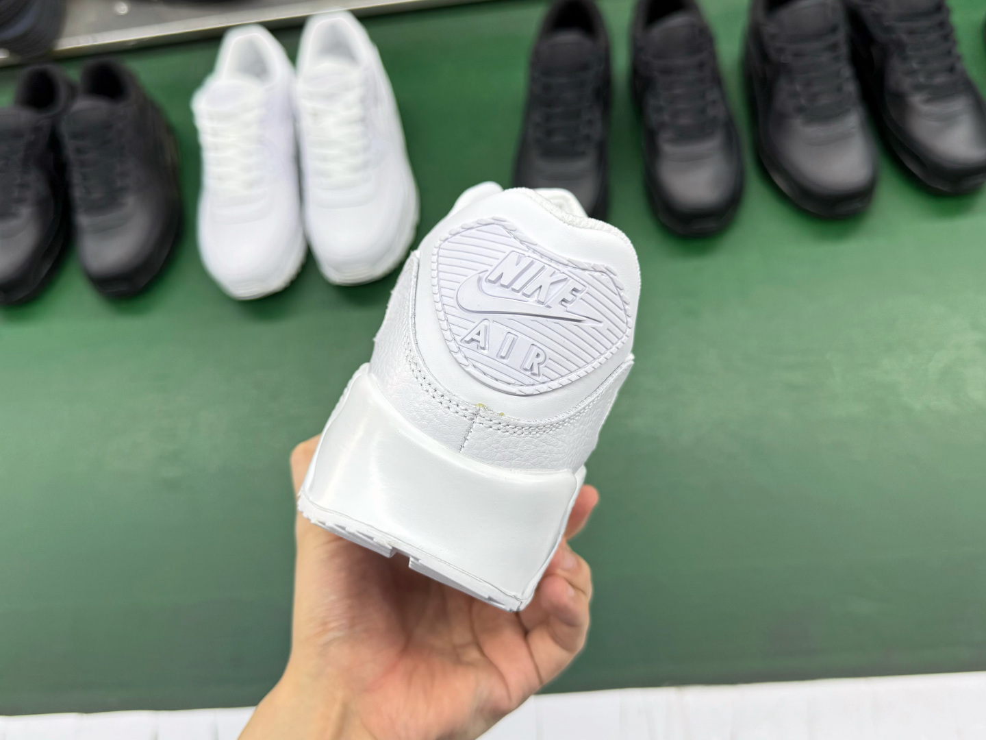 Nike Air Max 90 White Leather Sneakers CZ5594-100, Available in Multiple Sizes 4 cmp i1758293554726 1654 0 3