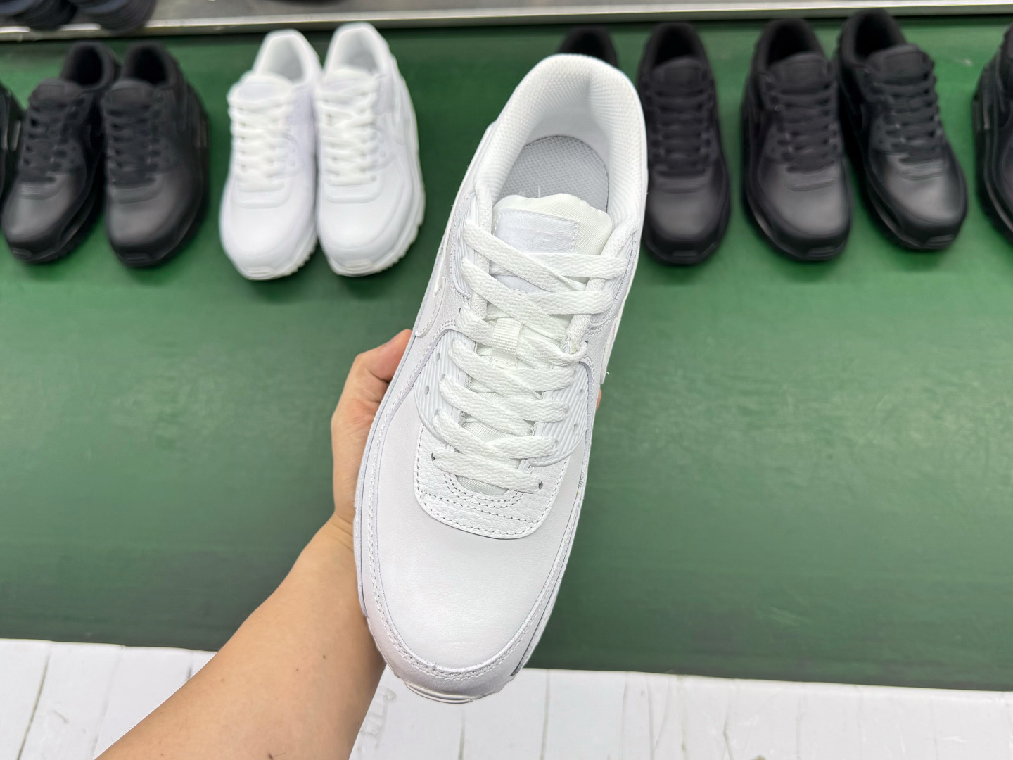 Nike Air Max 90 White Leather Sneakers CZ5594-100, Available in Multiple Sizes 2 cmp i1758293554726 4652 0 1