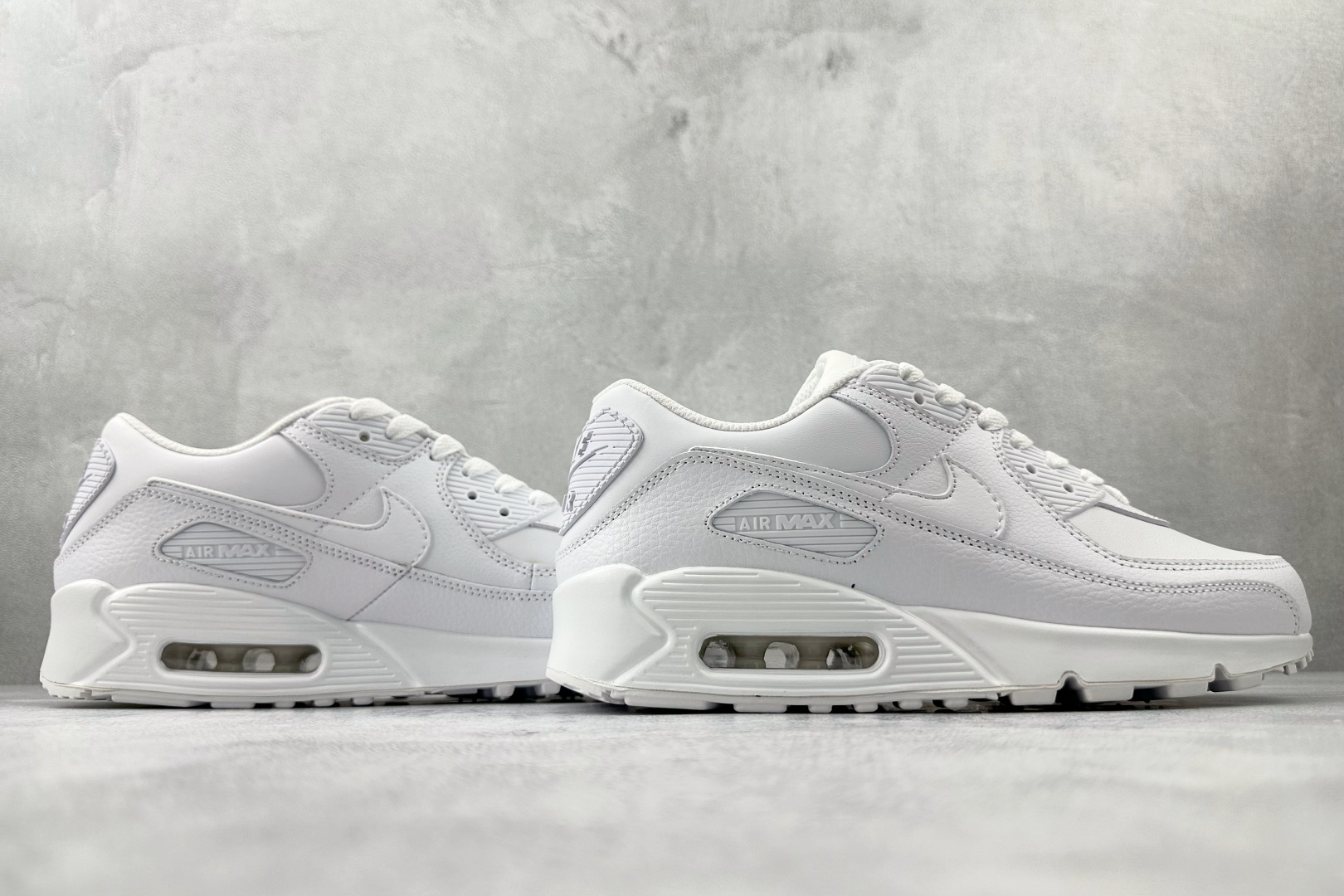 Max 原版开发 Nike Air Max 90 Leather 白色货号：CZ5594-100尺码：3