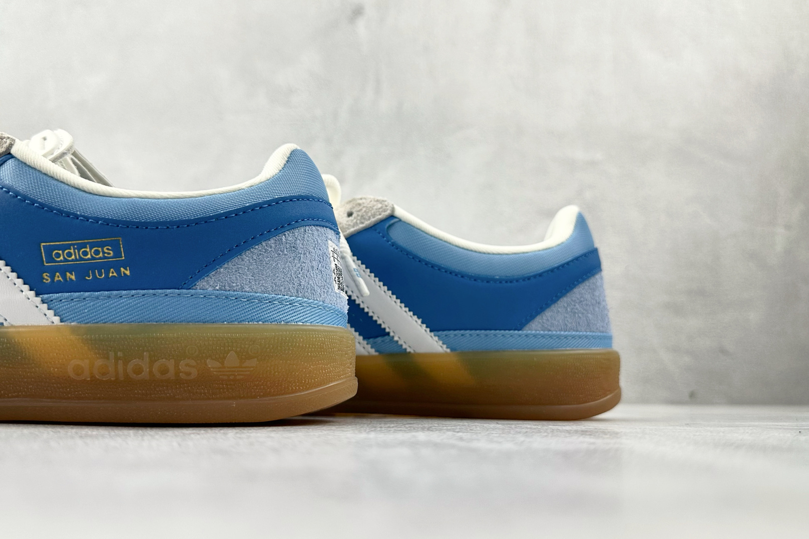 Bad Bunny x adidas originals GAZELLE INDOOR 蓝白灰 IF9734