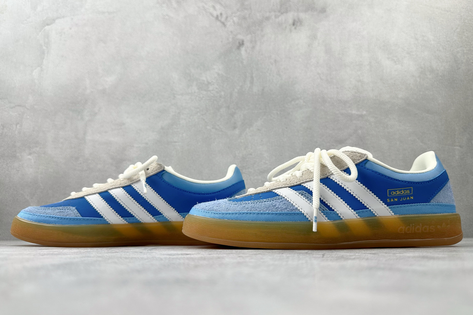 Bad Bunny x adidas originals GAZELLE INDOOR 蓝白灰 IF9734