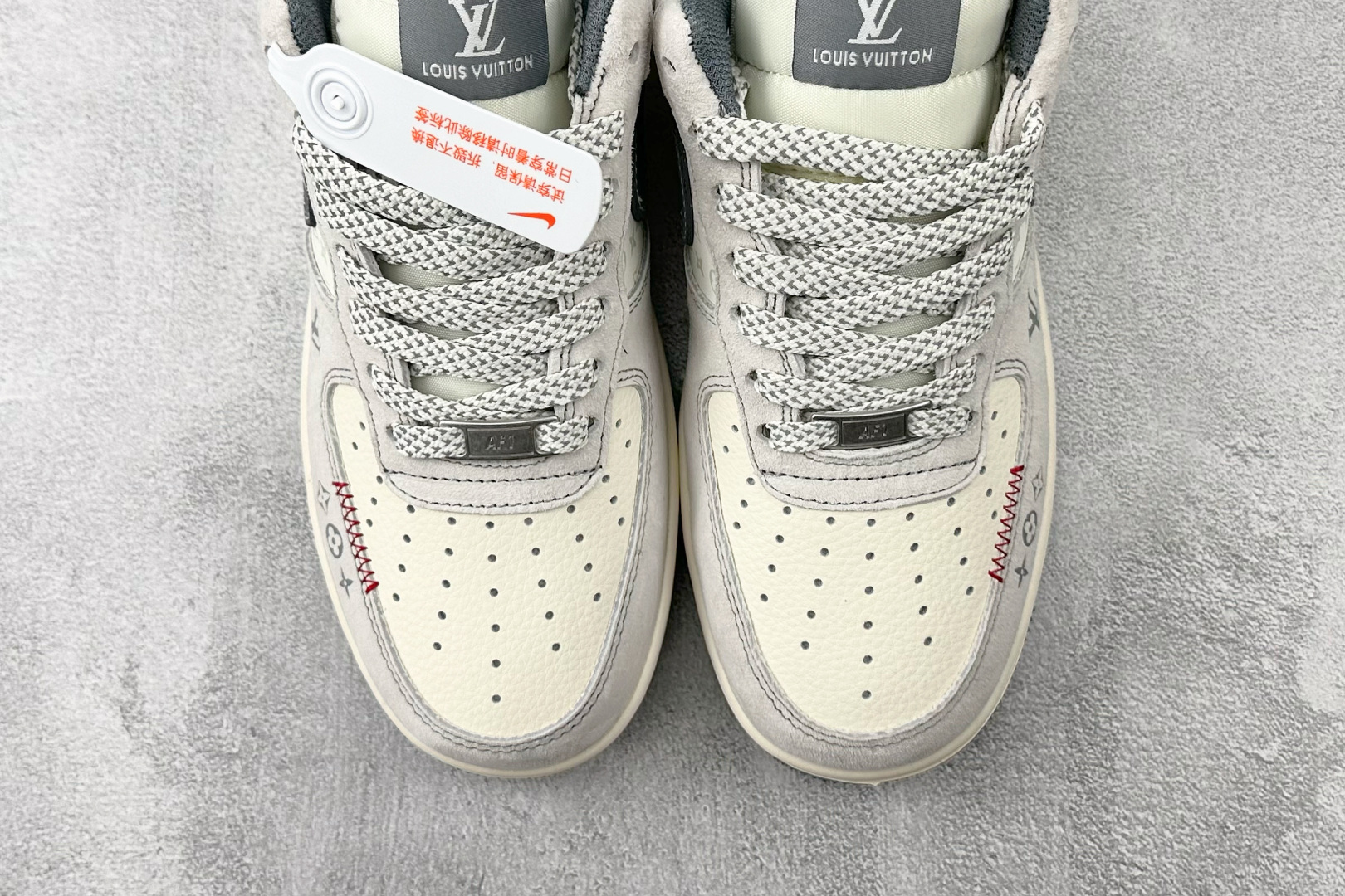 260 Nike Air Force 1 07 LV 联名 米白灰 CX5050-Y25