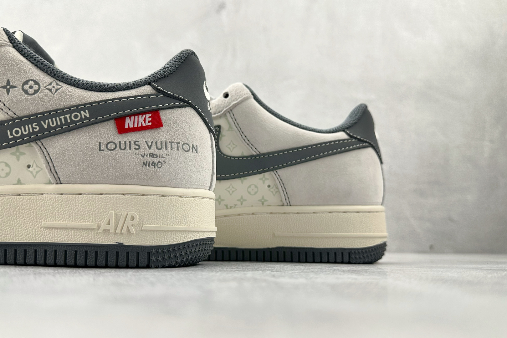 260 Nike Air Force 1 07 LV 联名 米白灰 CX5050-Y25