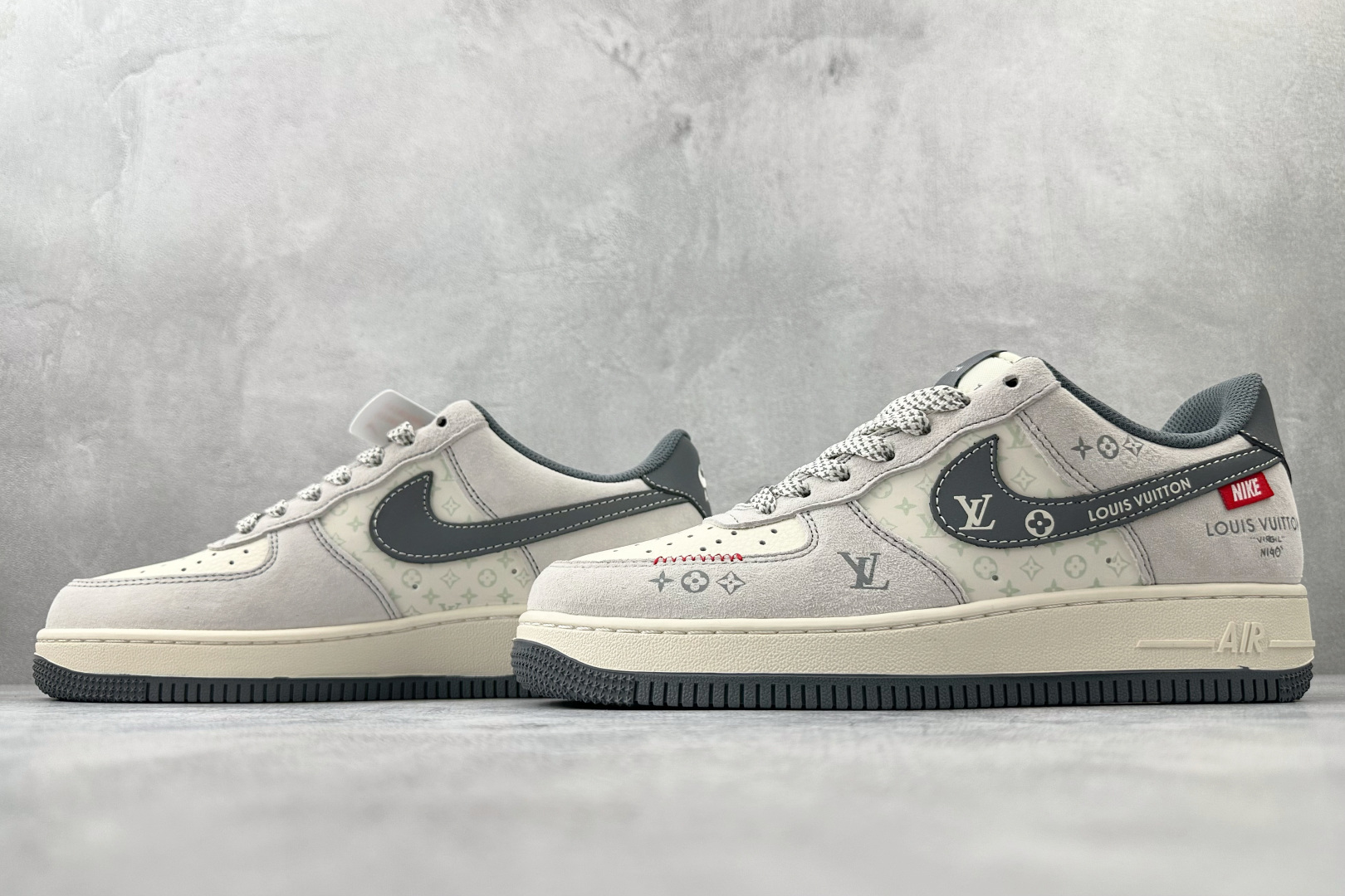 260 Nike Air Force 1 07 LV 联名 米白灰 CX5050-Y25