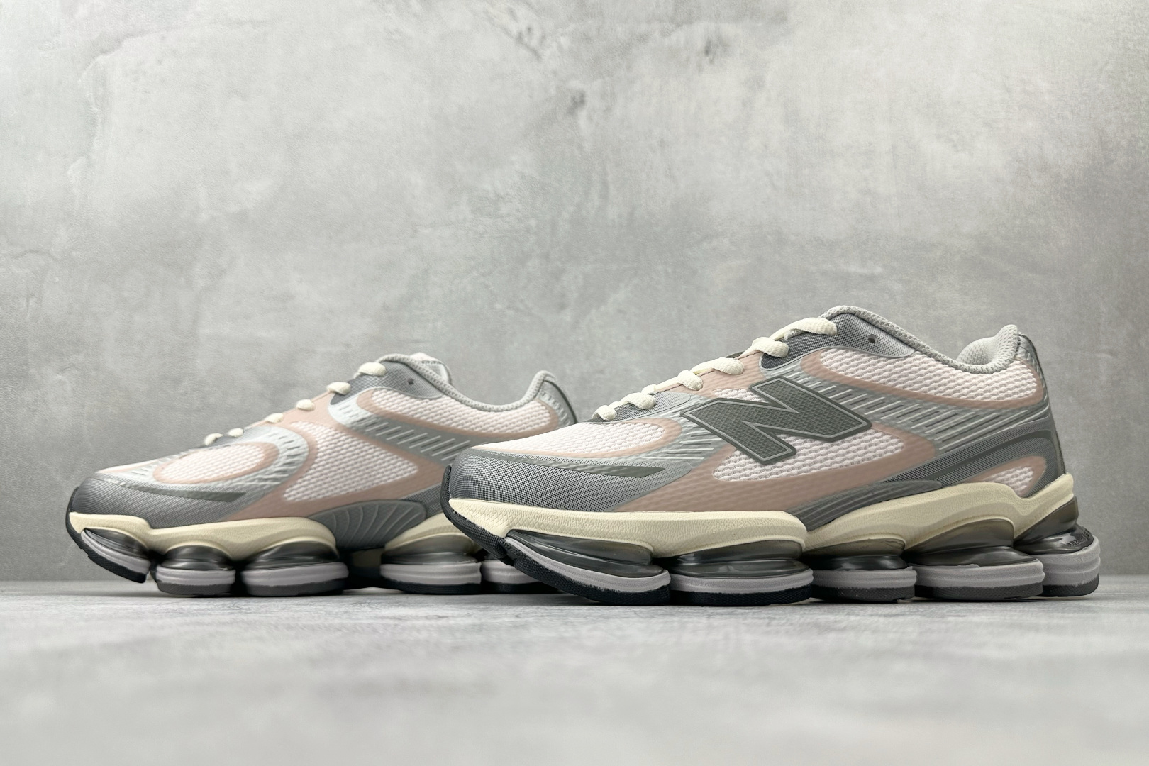 C 版 大厂出品 New Balance ABZORB 2000 灰粉色货号：U20005F9尺码：36
