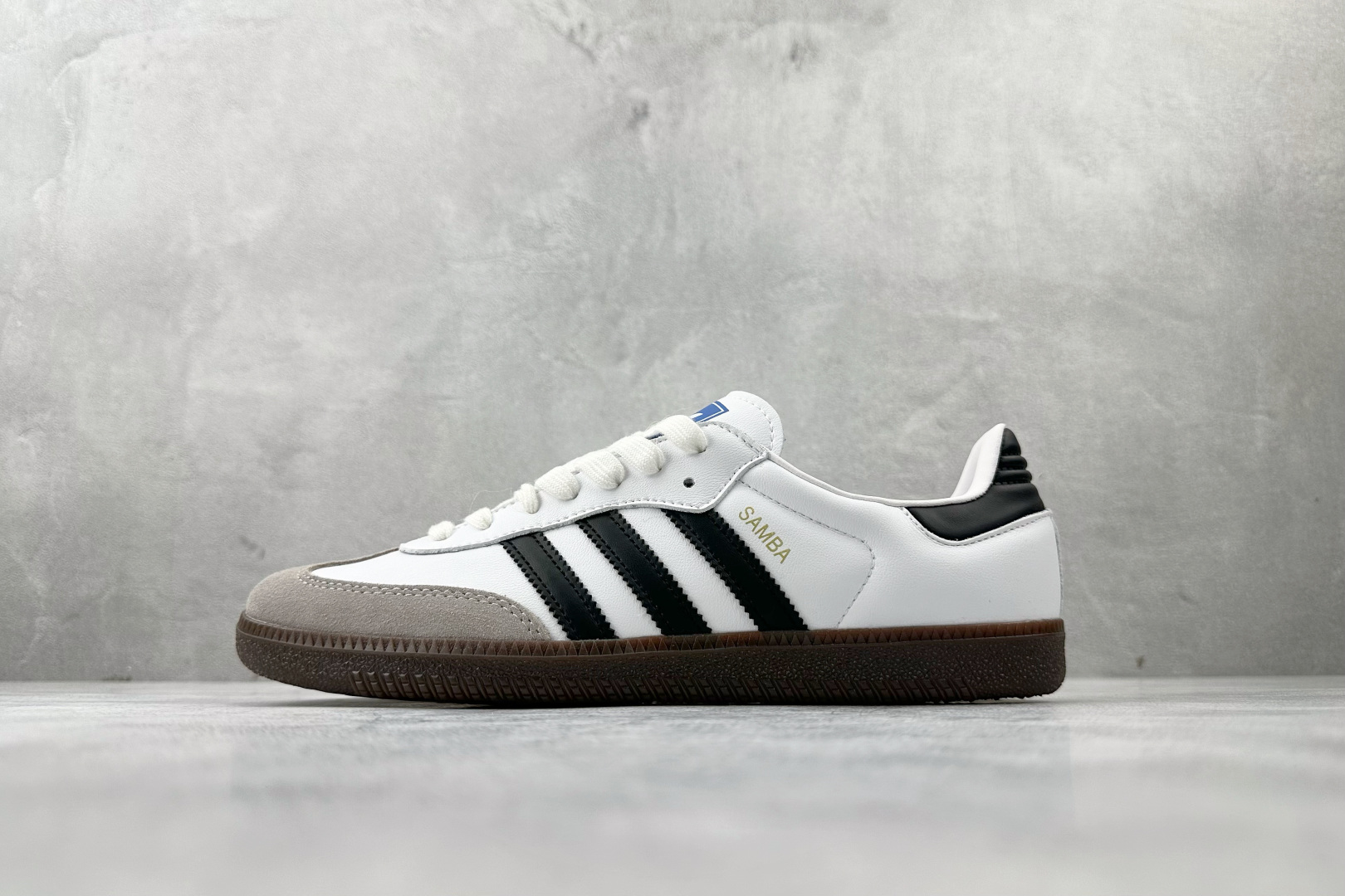 XC adidas originals SAMBA OG 黑白灰货号：B75806尺码：35 36 36