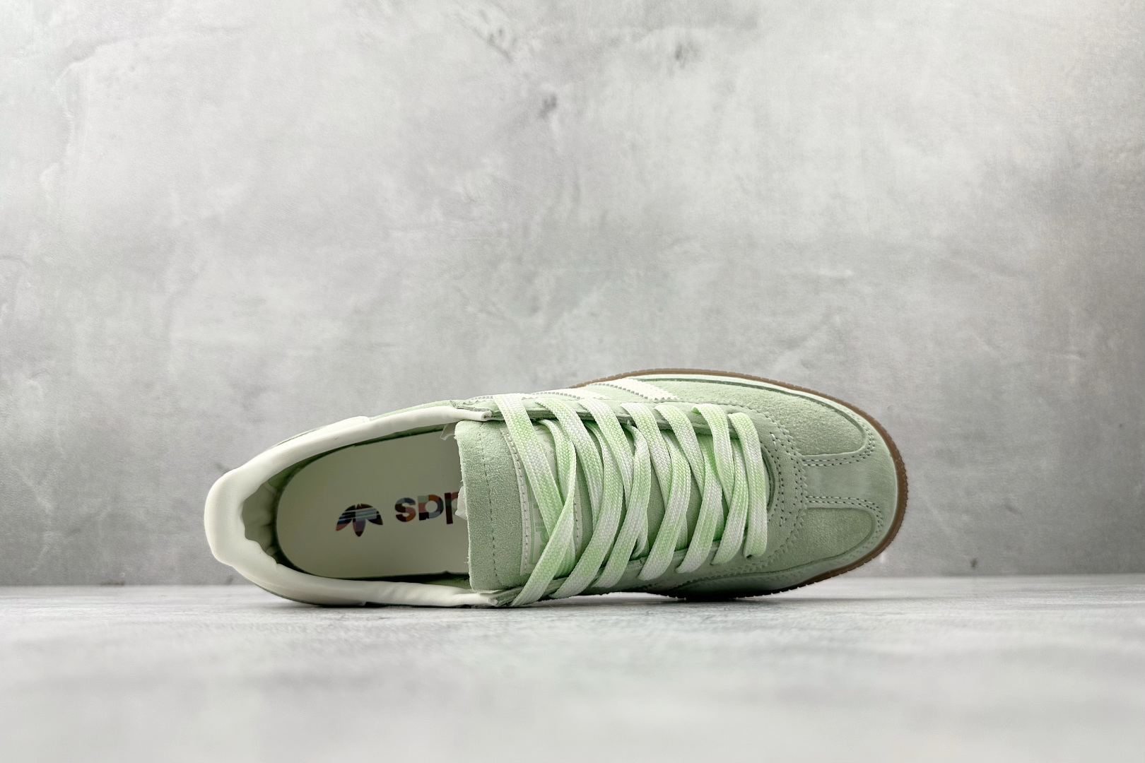 XC adidas originals HANDBALL SPEZIAL 绿白货号：KI5932尺码：3
