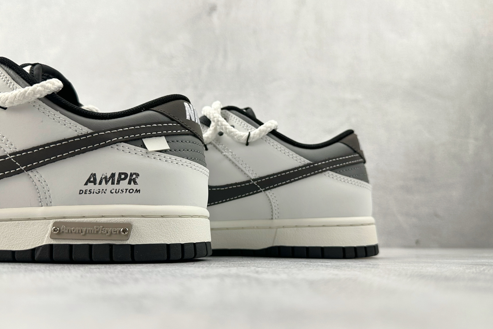 300 定制球鞋 Nike Dunk 终似少年 白灰 WB0510-064