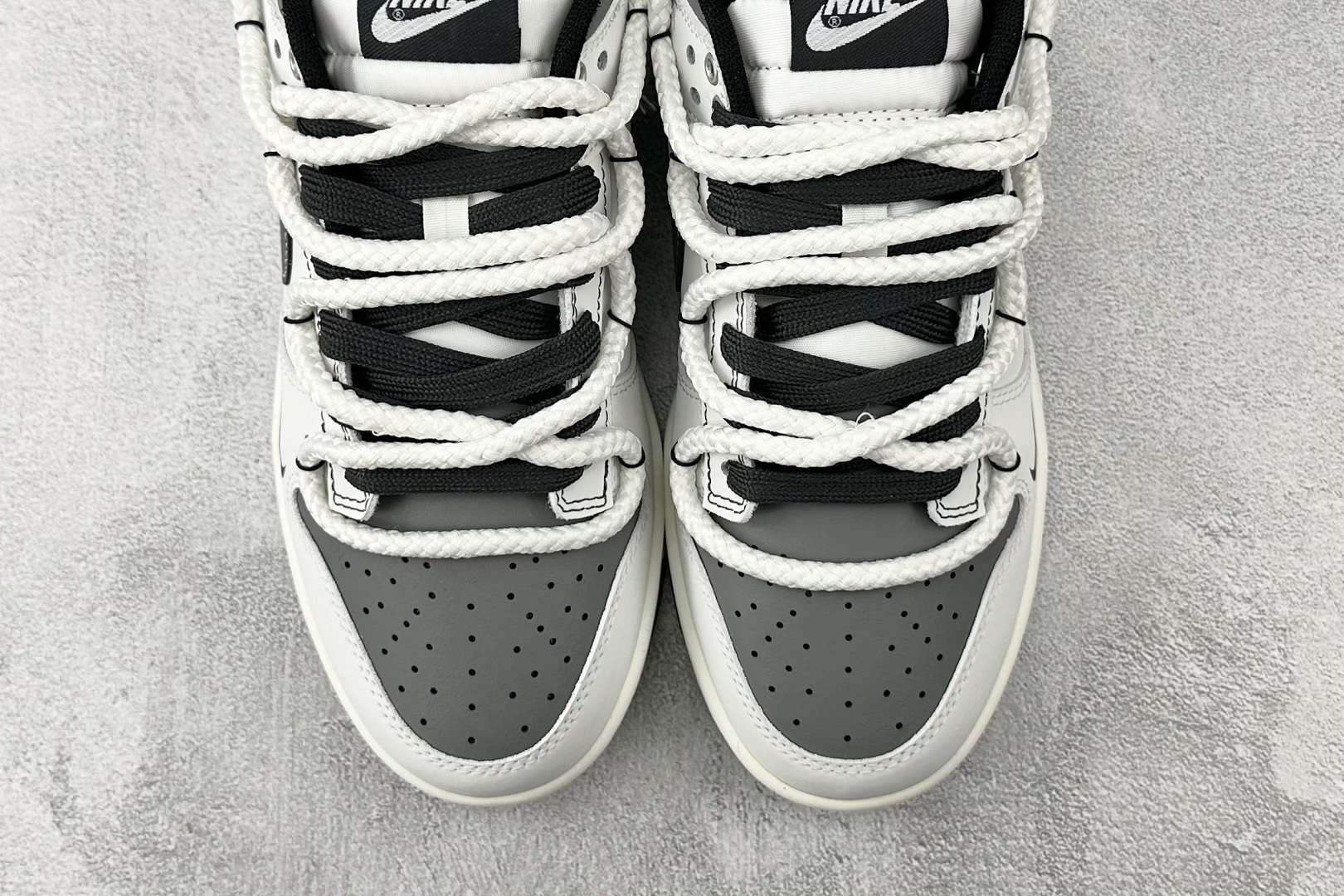 300 定制球鞋 Nike Dunk 终似少年 白灰 WB0510-064