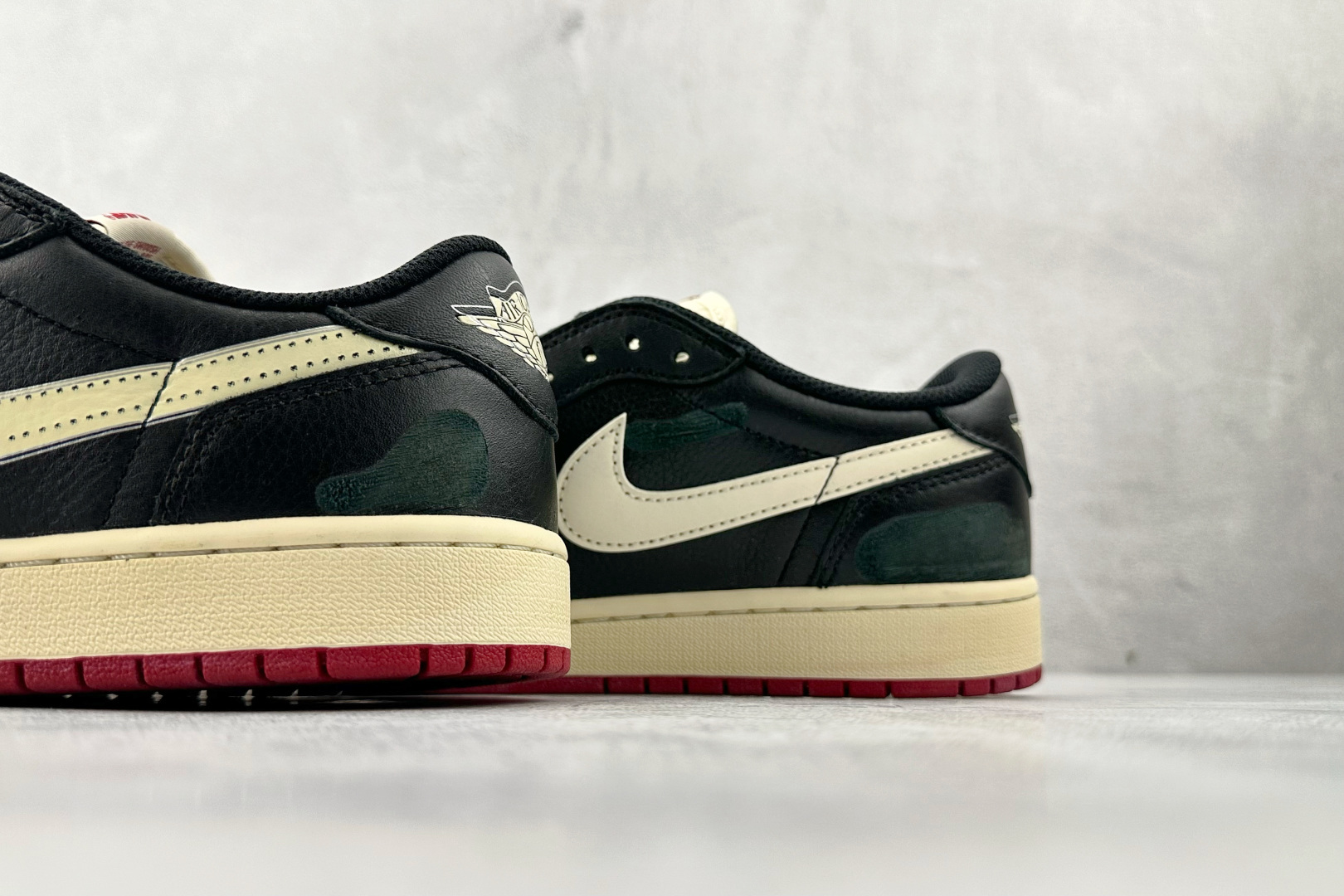 全新工厂开发 Nigel Sylvester x Jordan Air Jordan 1 Low Nitro'Better With Time”白黑红 IB8958-001