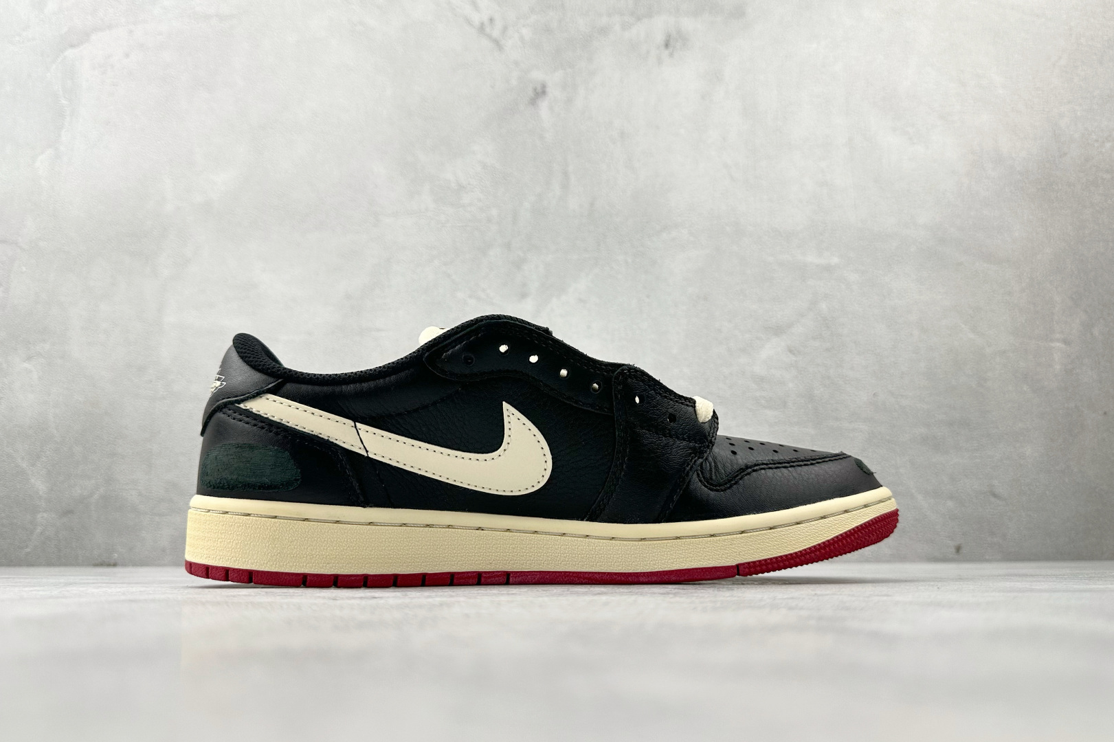 全新工厂开发 Nigel Sylvester x Jordan Air Jordan 1 Low Nitro'Better With Time”白黑红 IB8958-001