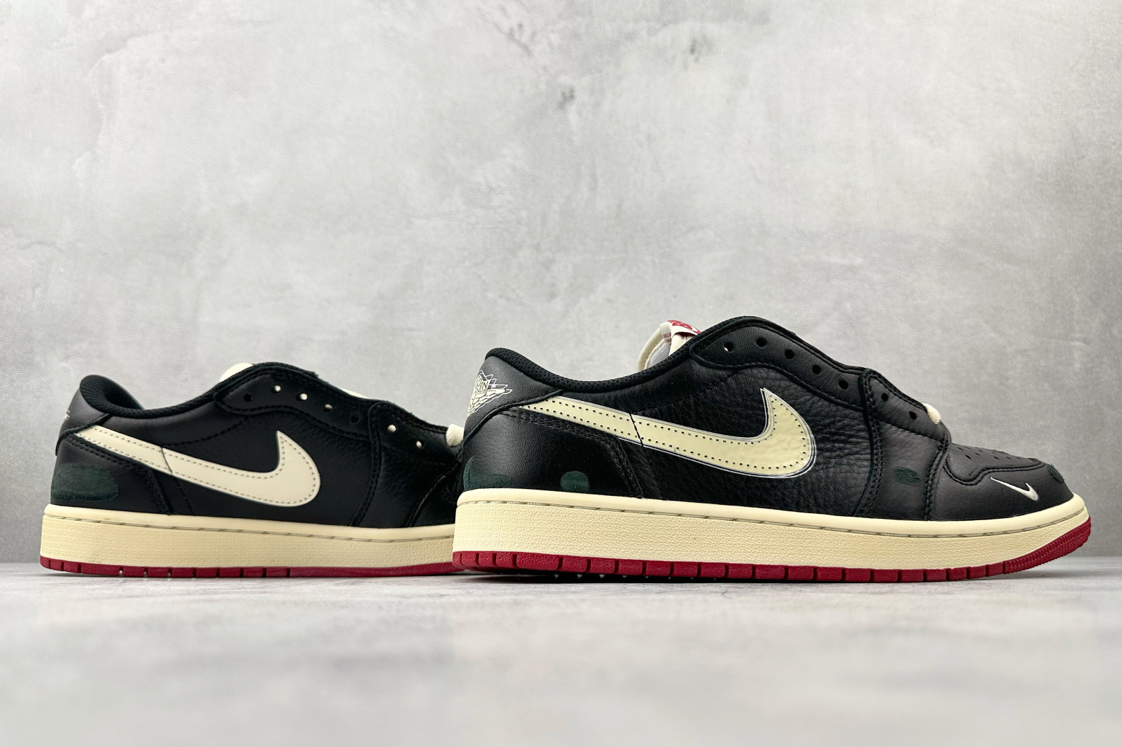 全新工厂开发 Nigel Sylvester x Jordan Air Jordan 1 Low Nitro'Better With Time”白黑红 IB8958-001