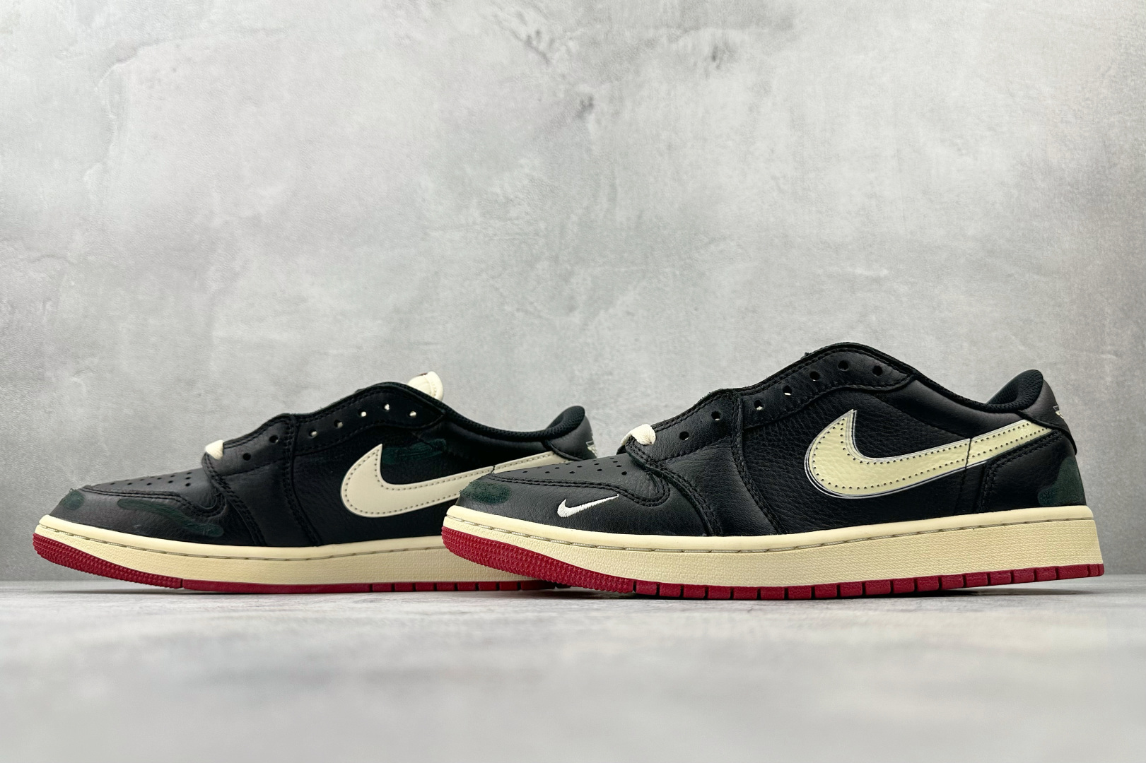 全新工厂开发 Nigel Sylvester x Jordan Air Jordan 1 Low Nitro'Better With Time”白黑红 IB8958-001