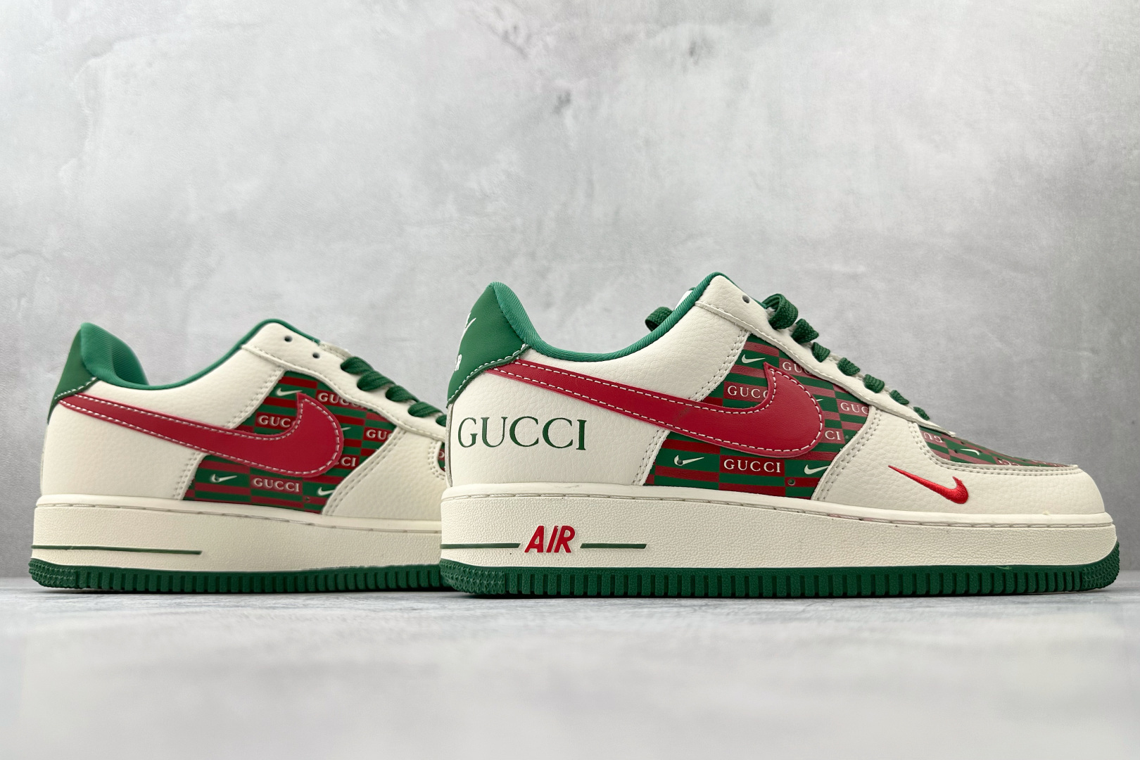 260 Nike Air Force 1 07 GUCCI 联名 白红绿 DD1982-312